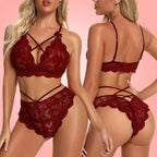 Soft Net Non-Padded Full Coverage Bridal Lingerie Set for Women – Honeymoon & Special Occasion Wear