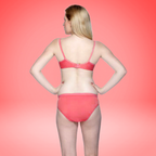 Soft Net Fancy Honeymoon Lingerie Set for Women – Satin Net, Non-Padded, Wire-Free, Full Coverage (B Cup)