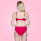 Soft Net Fancy Honeymoon Lingerie Set for Women – Satin Net, Non-Padded, Wire-Free, Full Coverage (B Cup)