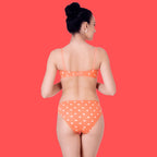 Cotton Rich Full Coverage Printed Lingerie Set for Women – Non-Padded, Wire-Free, Comfortable Daily Wear