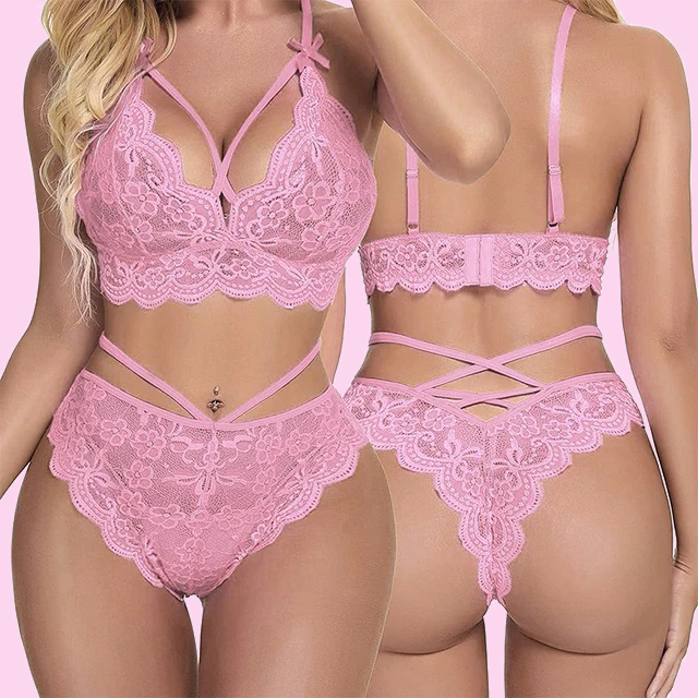 Soft Net Non-Padded Full Coverage Bridal Lingerie Set for Women – Honeymoon & Special Occasion Wear