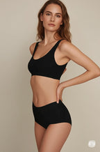 Women’s Cotton-Rich Full Coverage Bra & Panty Lingerie Set – Soft, Breathable & Comfortable Daily Wear