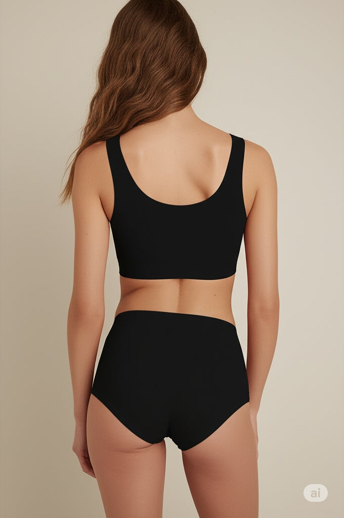 Women’s Cotton-Rich Full Coverage Bra & Panty Lingerie Set – Soft, Breathable & Comfortable Daily Wear