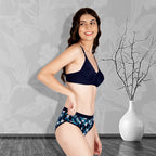 Cotton-Rich Full Coverage Double-Layered Bra & Hipster Panty Set for Women – Non-Padded, Wire-Free, Everyday Comfort