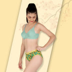 Cotton-Rich Full Coverage Bra & Hipster Panty Set for Women – Non-Padded, Wire-Free, Everyday Comfort