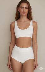 Women’s Cotton-Rich Full Coverage Bra & Panty Lingerie Set – Soft, Breathable & Comfortable Daily Wear