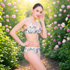 Cotton-Rich Full Coverage Everyday Lingerie Set for Women – Non-Padded, Wire-Free Daily Wear Bra & Panty Set