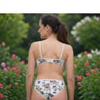 Cotton-Rich Full Coverage Everyday Lingerie Set for Women – Non-Padded, Wire-Free Daily Wear Bra & Panty Set